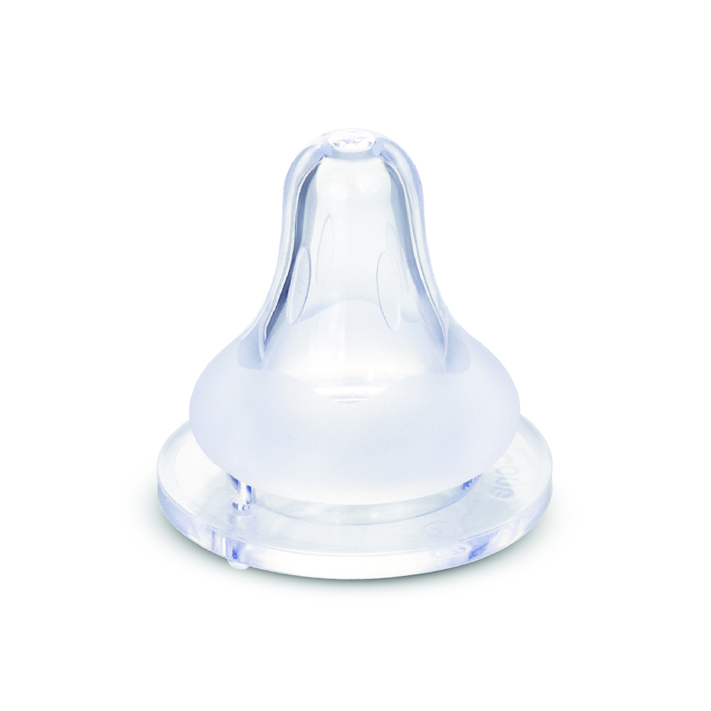 Tetina Natural Bond Cuello Estándar Flujo Lento S 0–3 meses | Begin