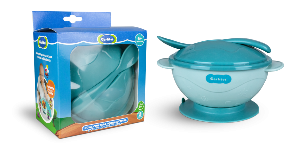Bowl con tapa porta cuchara