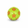 Pelota spike para perros color verde